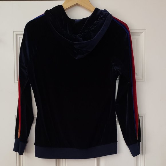 Aviator Nation Navy Velvet Jacket Medium M Sold Out - Picture 2 of 9